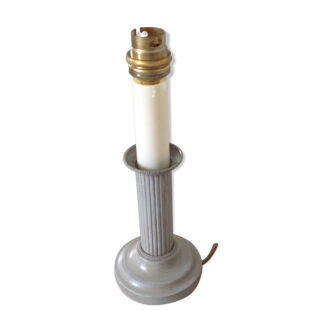 Candle holder lamp base
