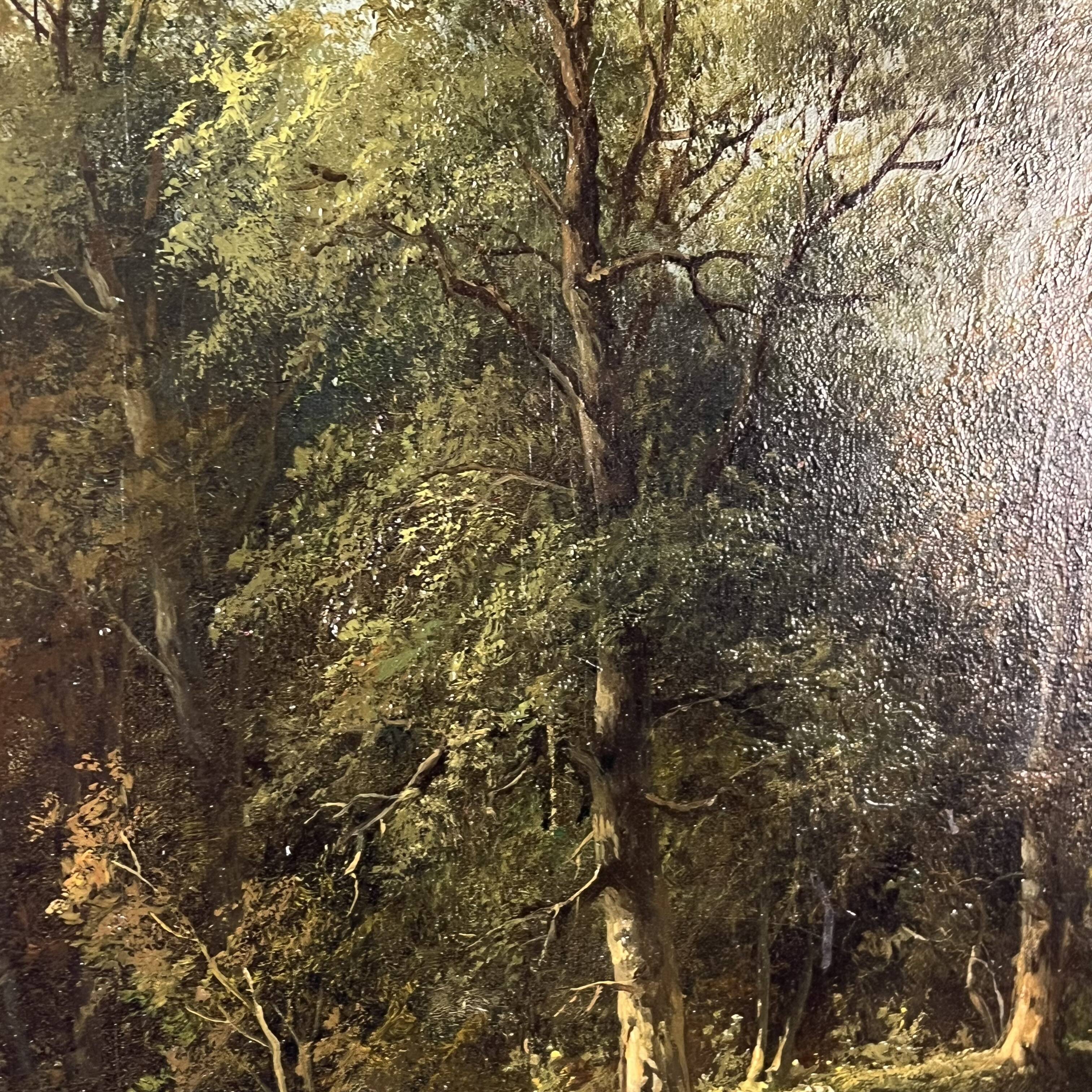 Mountain landscape, Tyrol Eduard Boehm 19th century oil on canvas