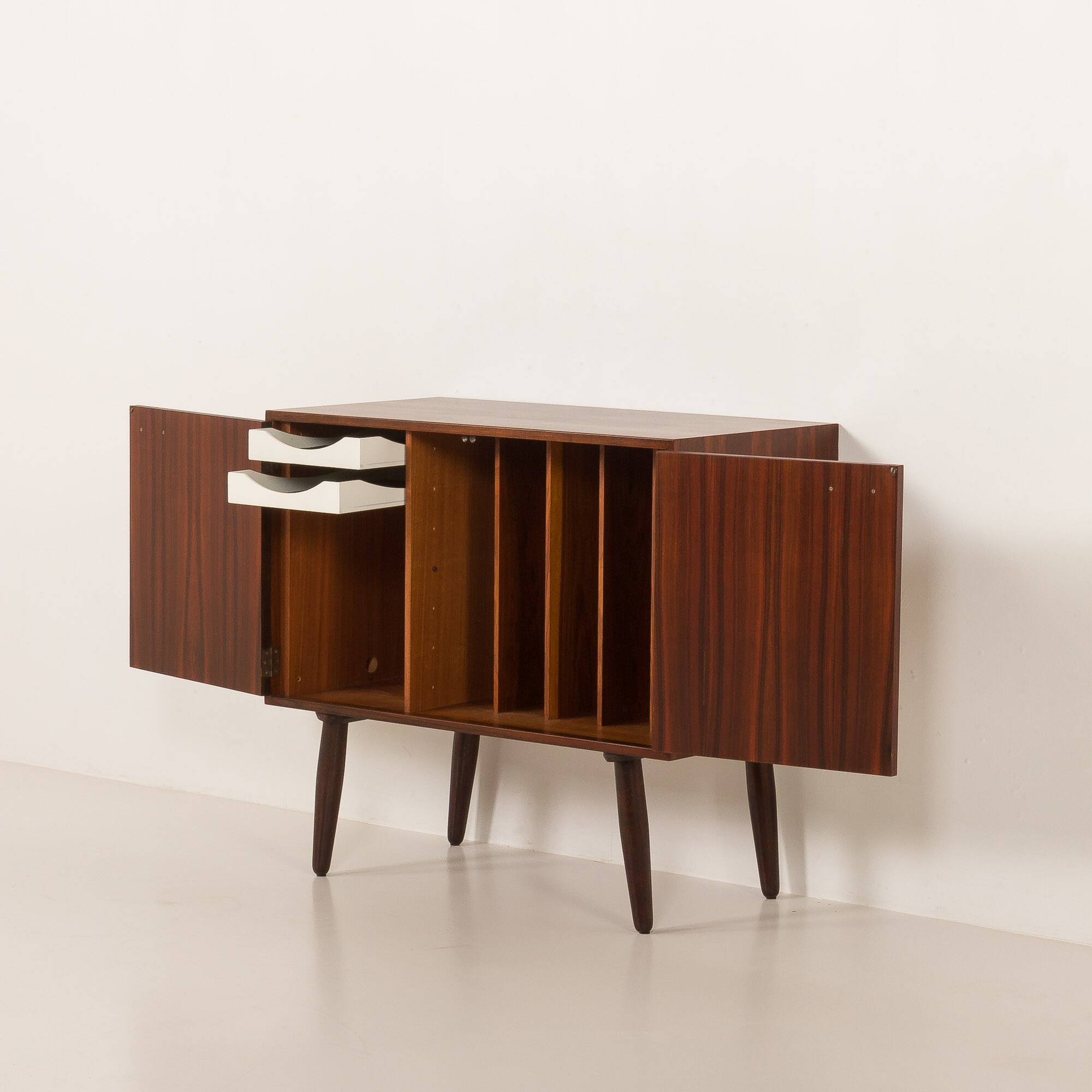 Vinyl records or file cabinet attr. to Kai Kristiansen, Denmark 1960s