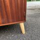 Commode buffet scandinave en acajou des années 50