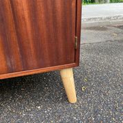 Scandinavian mahogany buffet sideboard from the 1950s.