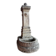 Exceptional large stone fountain nineteenth around 1880 is divided into 3 parts