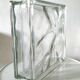 Glass tile vase from the 70s