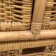 Vintage rattan chiffonier
