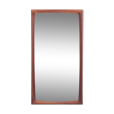 Danish teak mirror with milled frame