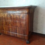 Commode ancienne Louis Philippe à pattes de lion