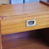 Table de chevet marine de bateau vintage 70's