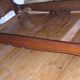 Antique mahogany bed frame 190 x 85
