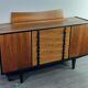 Enfilade in Walnut design Raymond Halas, Polish Vintage 1960s