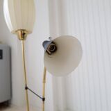 Mid-century floor lamp attributed to Hans Bergström for Ateljé Lyktan, Sweden 1950.