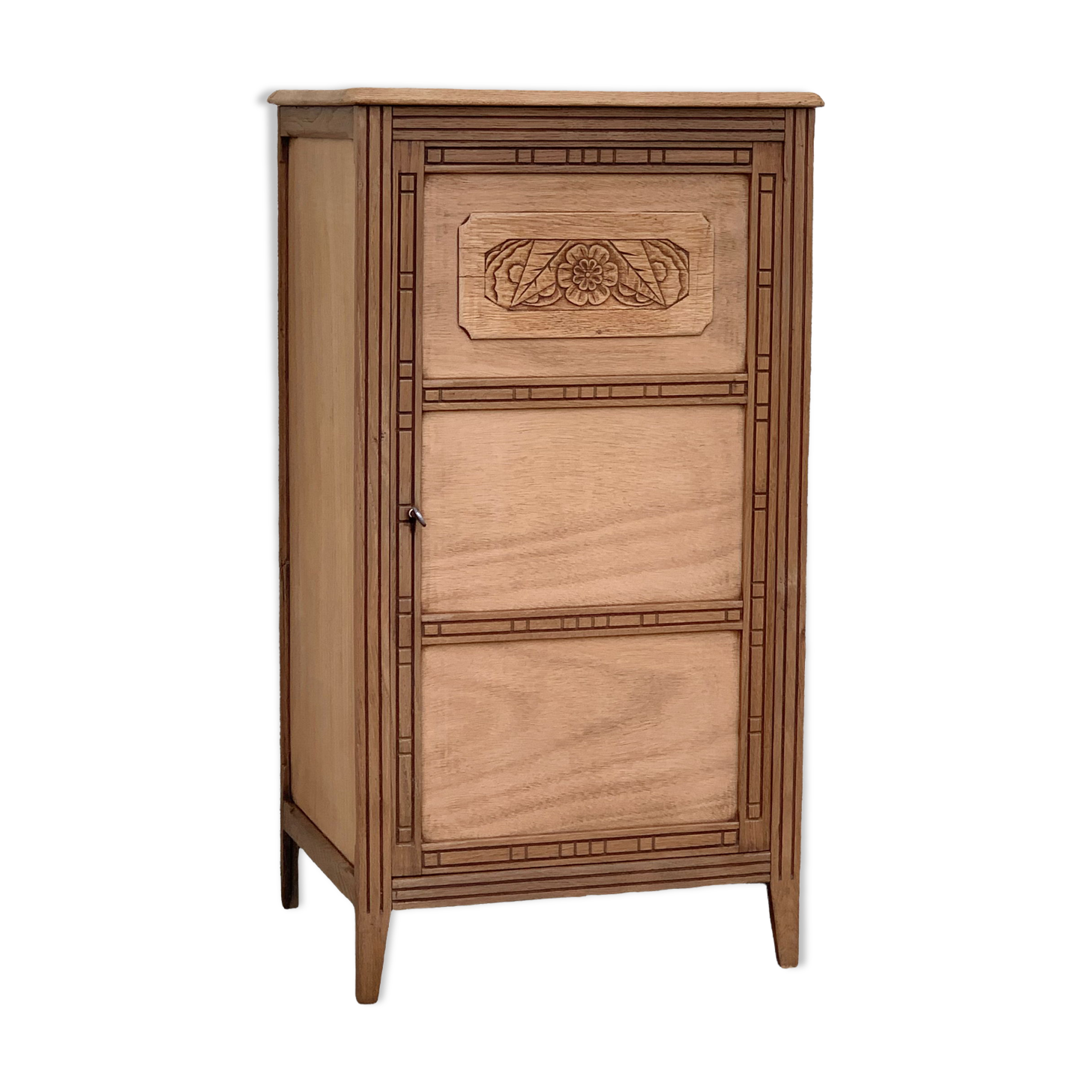 Parisian buffet art deco wood brut 1930