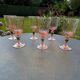 Set of 6 Luminarc Rosaline Stem Glasses - Stemglasses Model No. 5 (12