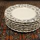 6 flat plates 24cm H&C