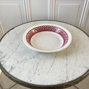Plat creux Digoin Sarreguemines modèle Castel