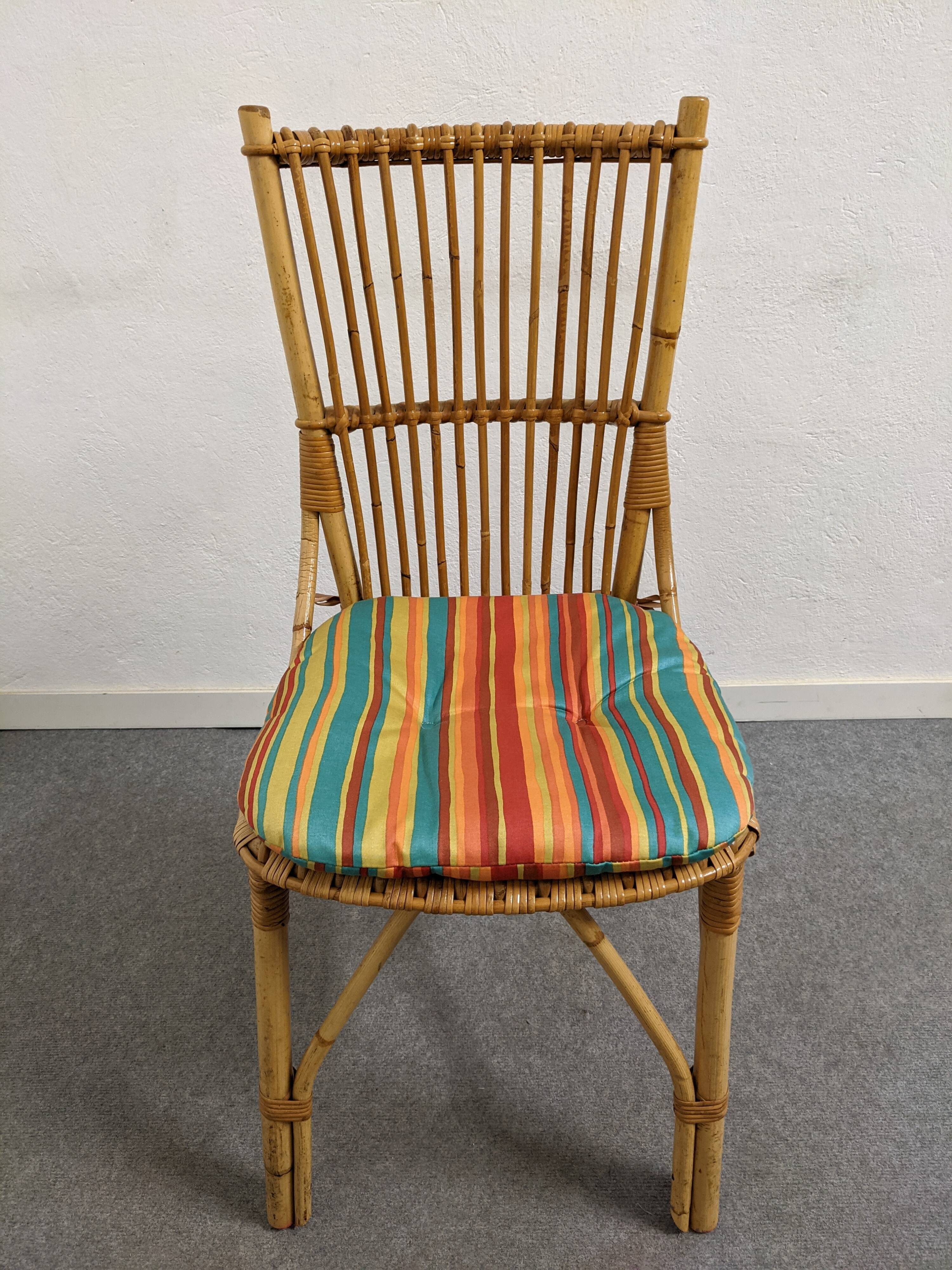 60s/70s bamboo chair