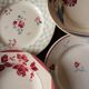 Lot 4 assiettes art deco dépareillé Digoin Sarreguemines badonviller givors bastia valérie