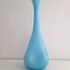 Beautiful blue Italian opaline vase