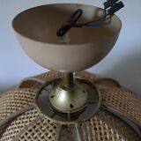 Vintage petal caning chandelier