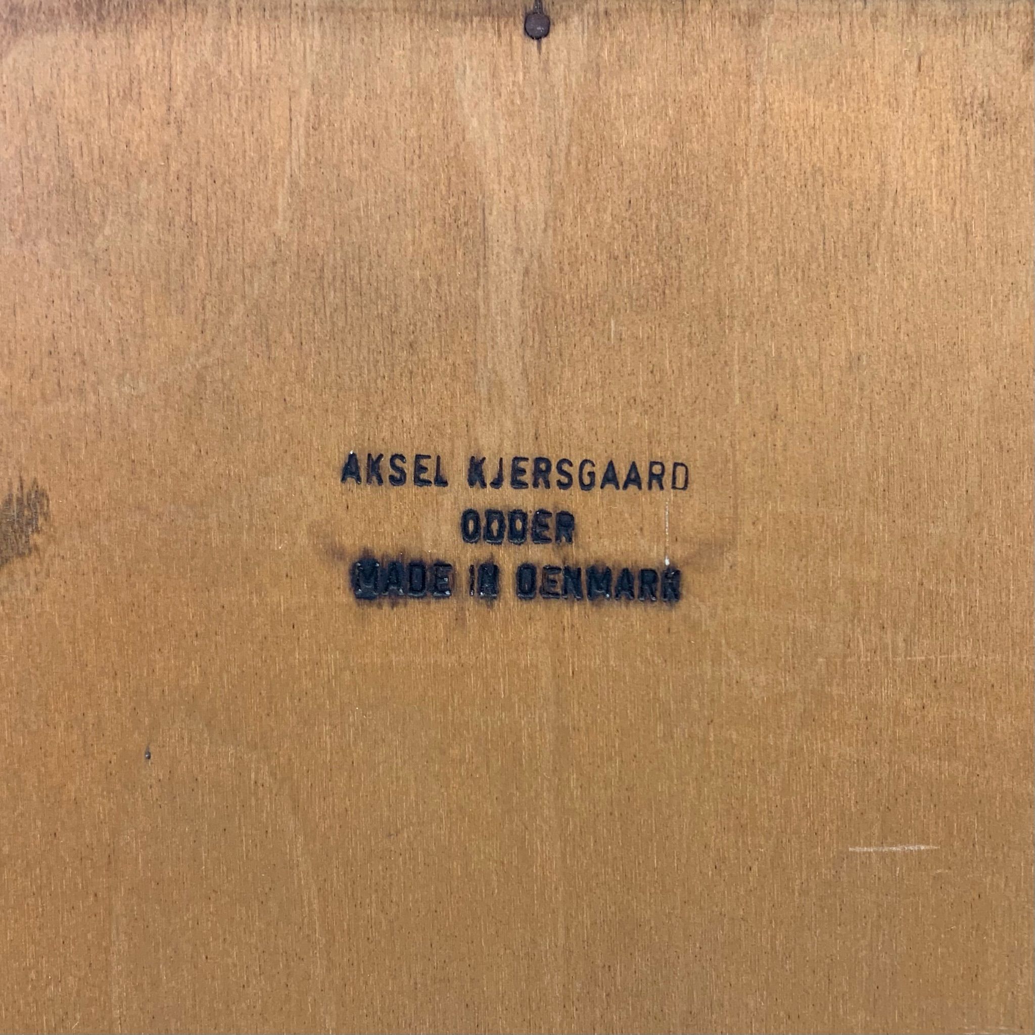 2x Kai Kristiansen teak chest of drawers for Aksel Kjersgaard