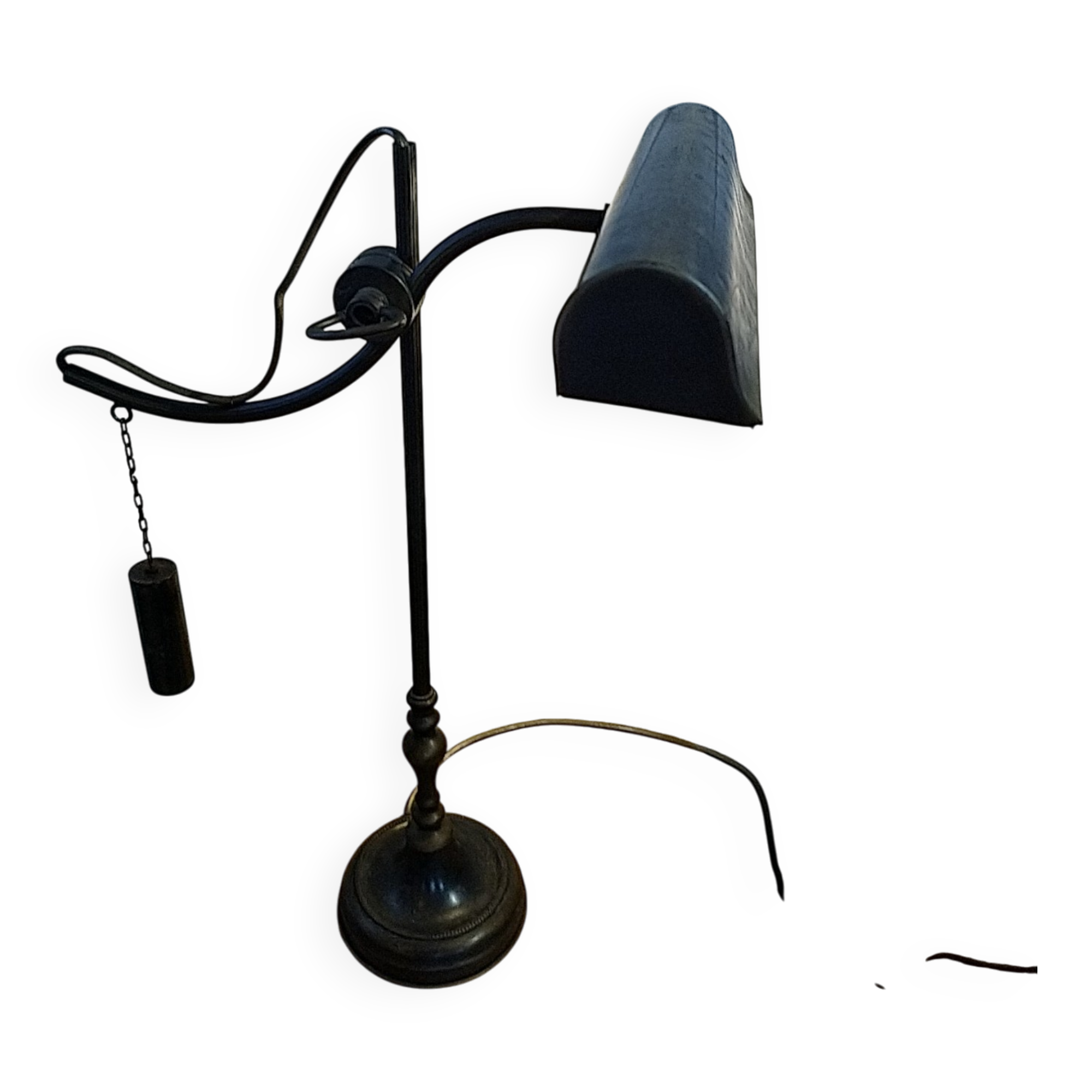 Brass balance lamp. Delmas.