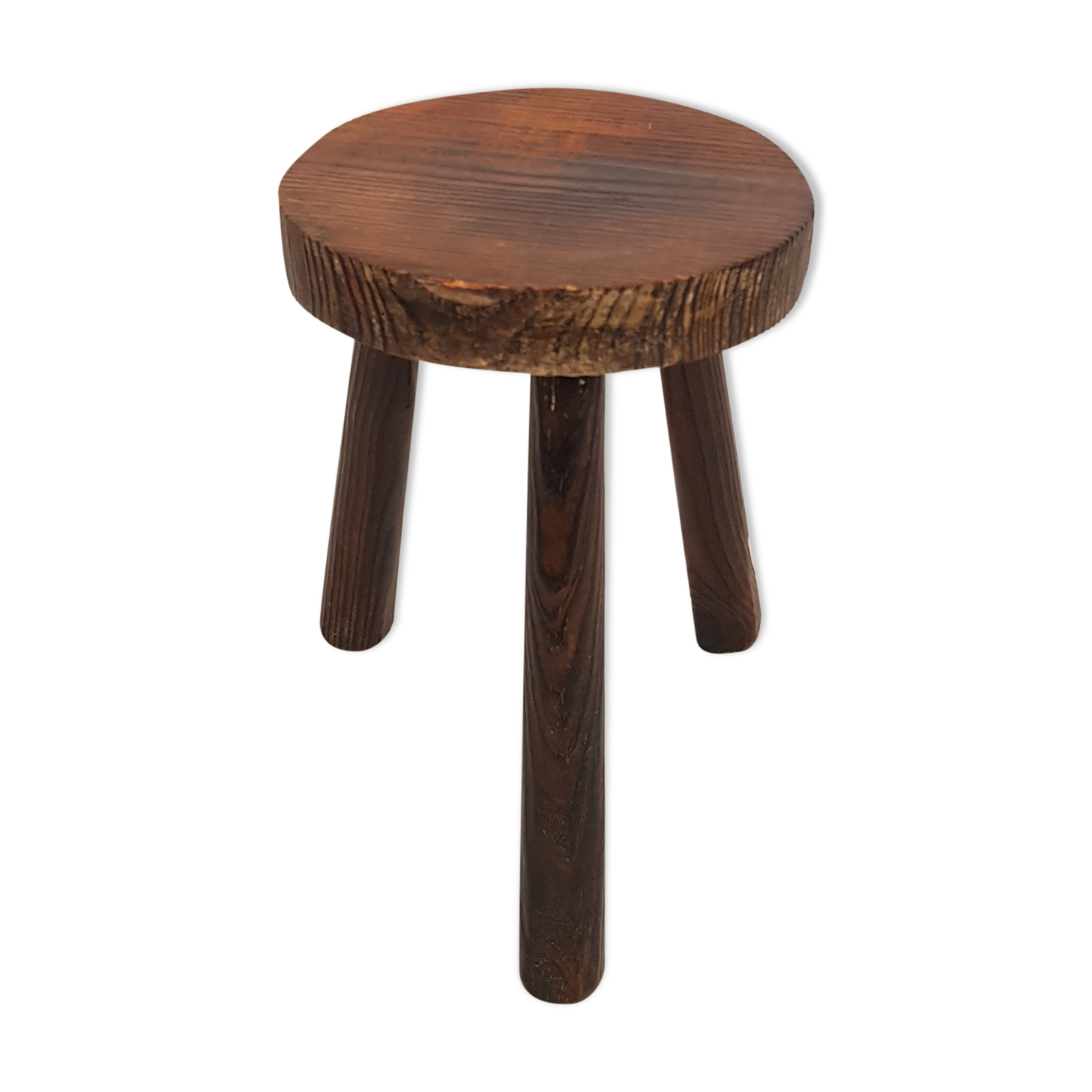Wooden tripod stool