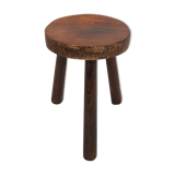 Wooden tripod stool