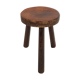Wooden tripod stool