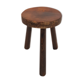 Wooden tripod stool