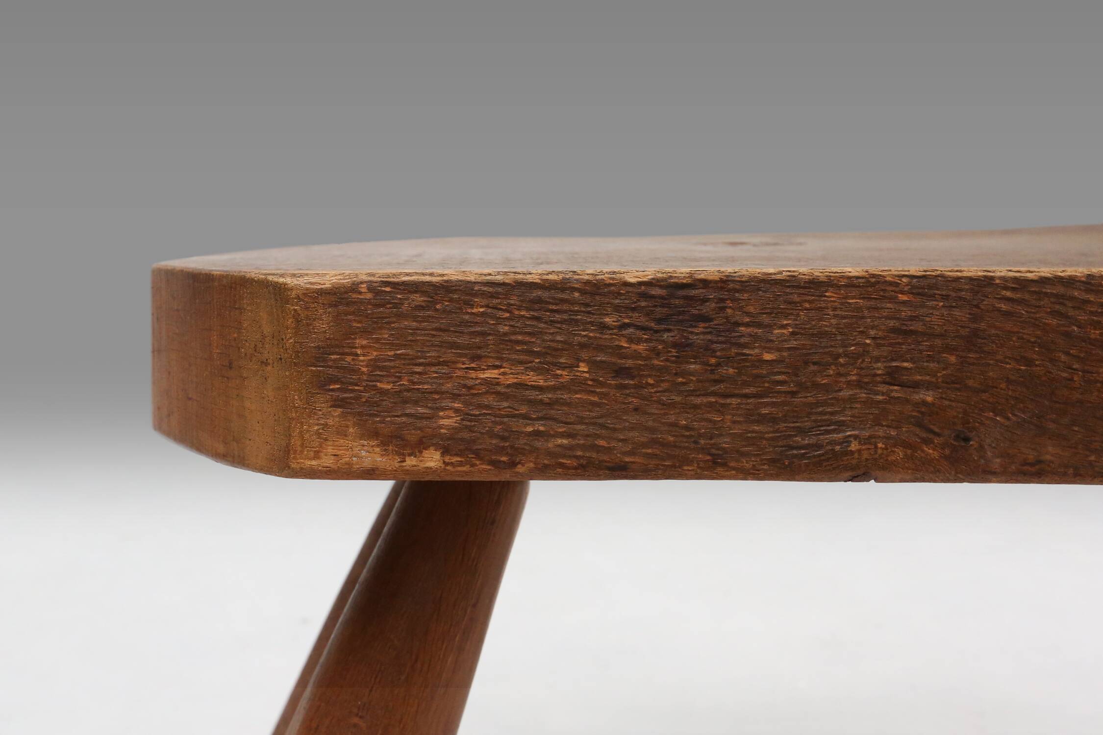 Mid-Century Tree Trunk Coffee Table, France, 1910s