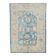 Tapis Oushak moderne bleu clair 6x8, 179x246cm