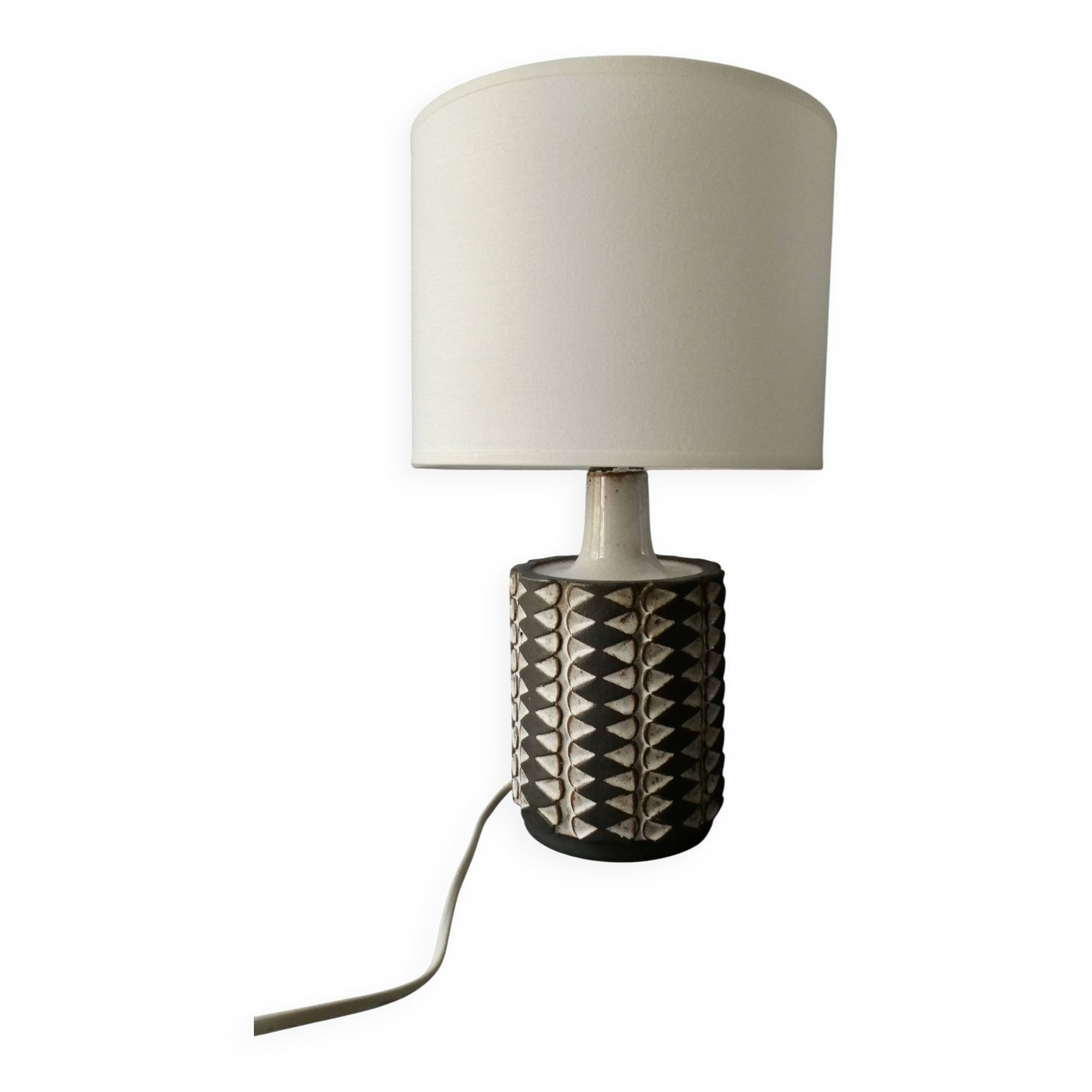 Ceramic lamp signed Stogo Danmark, circa 1960