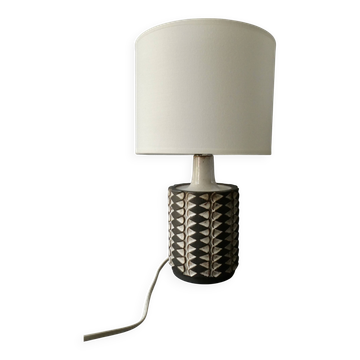 Ceramic lamp signed Stogo Danmark, around 1960.