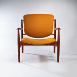 Fauteuil modèle FD136 Finn Juhl 1950s