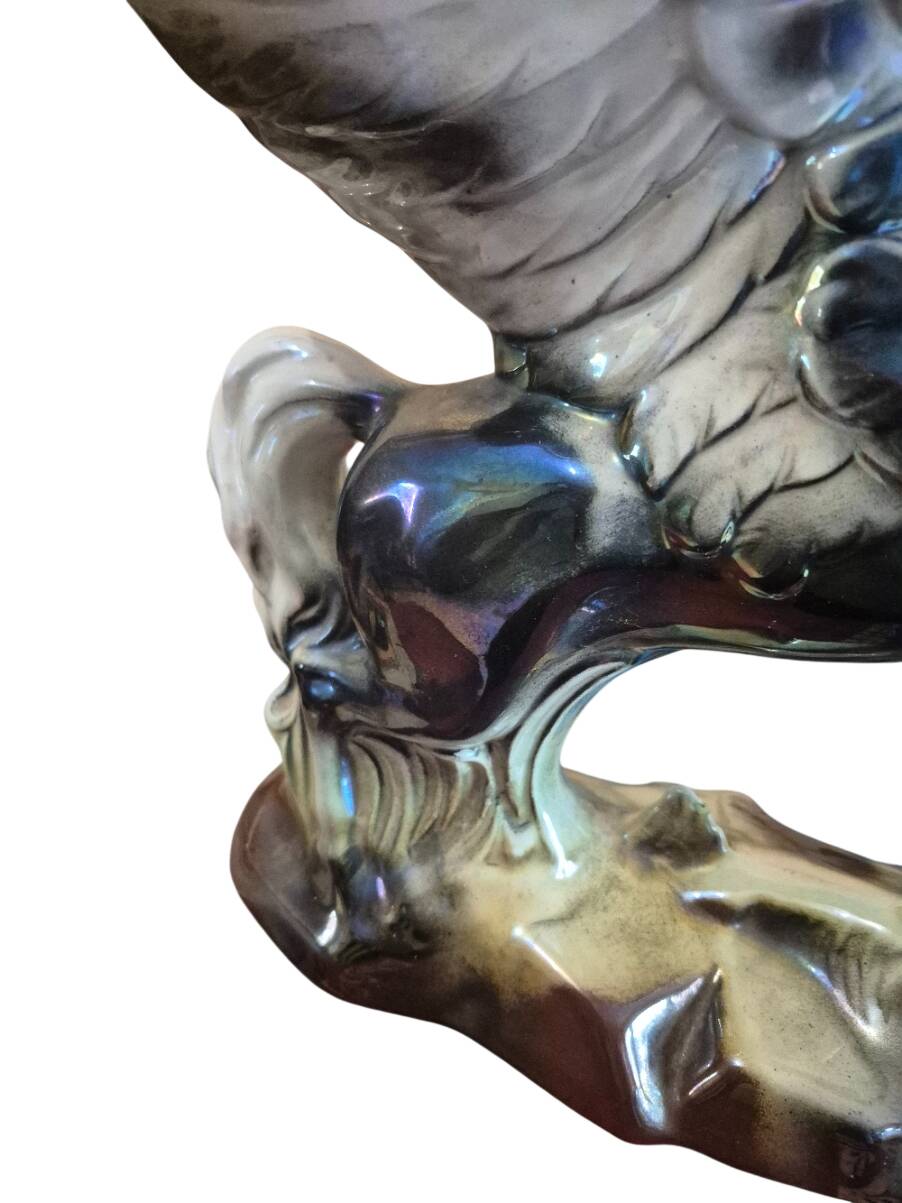 winged Pegasus ceramic vase 1950 / 1970