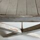 Tabouret chevet néo classique directoire patine d'origine 1950