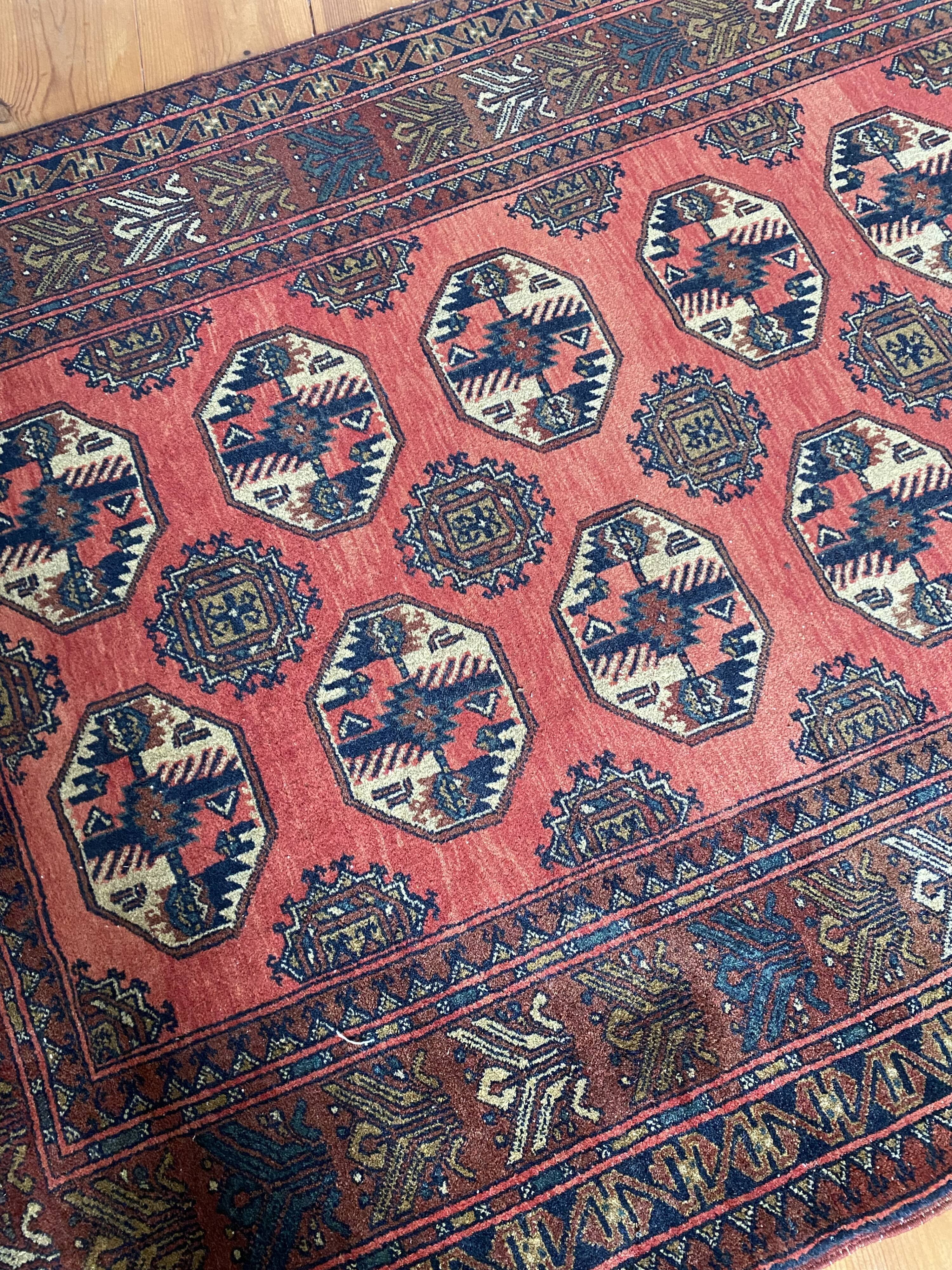 Hand-woven oriental wool carpets