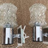 Pair of vintage wall lamps