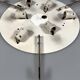 1960s 1970s Ice Glass Flush Mount from by Kaiser Leuchten Germany