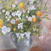 Tableau réalisé à l'huile sur toile enchâssée