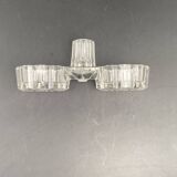Glass salt cellar