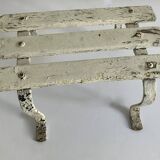 Small slatted stool, step stool