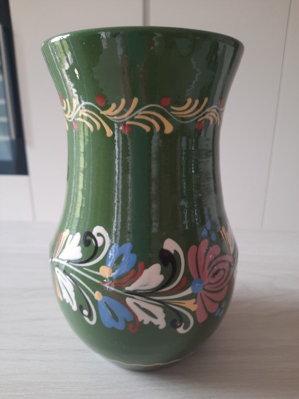Vase céramique vernissée