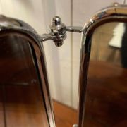 Triptych barber mirror