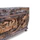 Antique Chinese Carved Export Chest – Dragon, Phoenix & Landscape Deco
