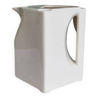 Carafe Digoin cubique blanche