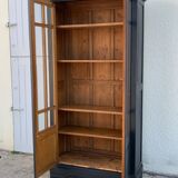 Glass-glazed Parisian wardrobe 1930