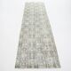 3x9 Shades Of Light Green & Black Vintage Runner Rug, 81x275Cm