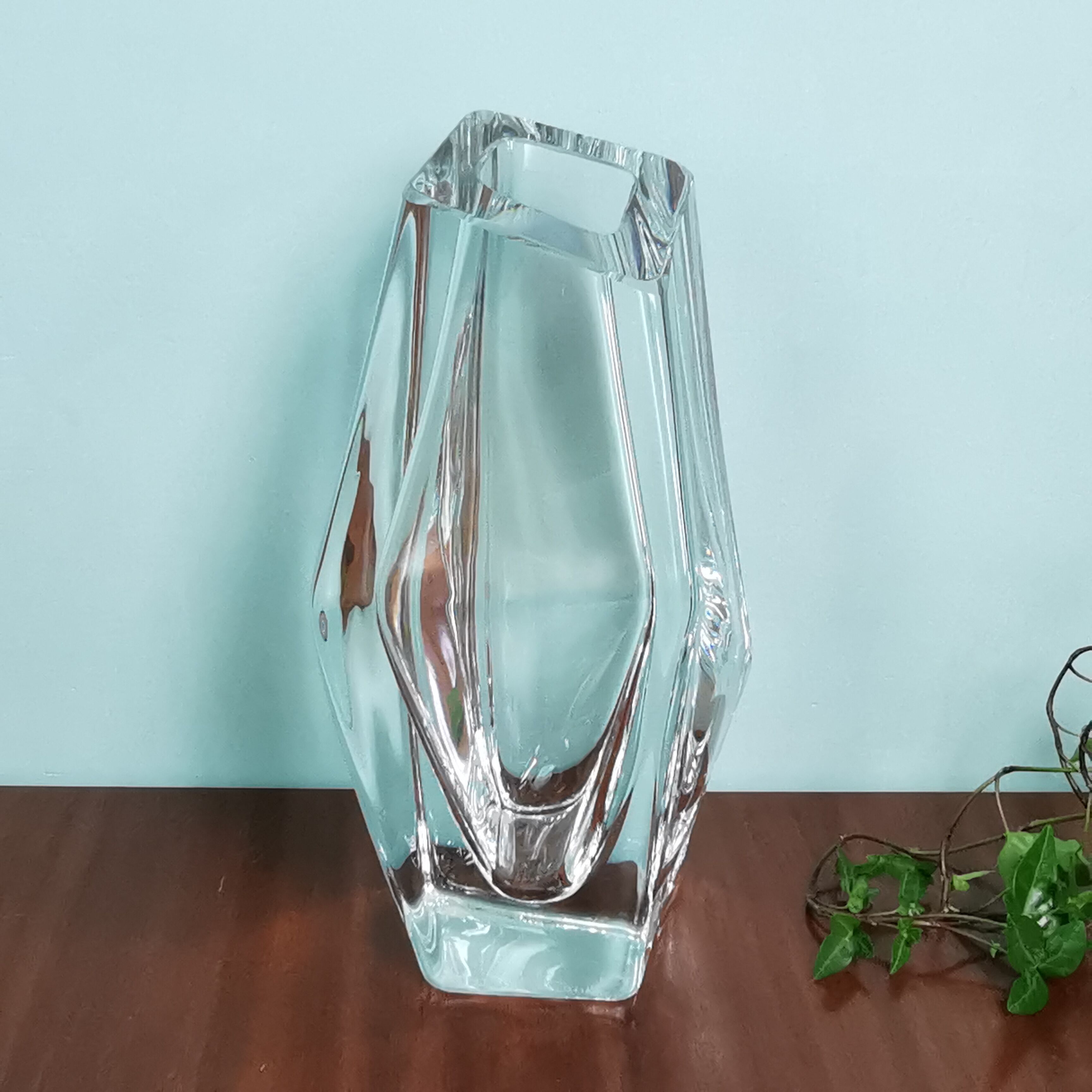 Vase Daum asymétrique