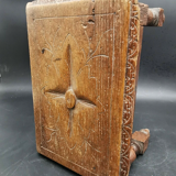 Low stool in old wood