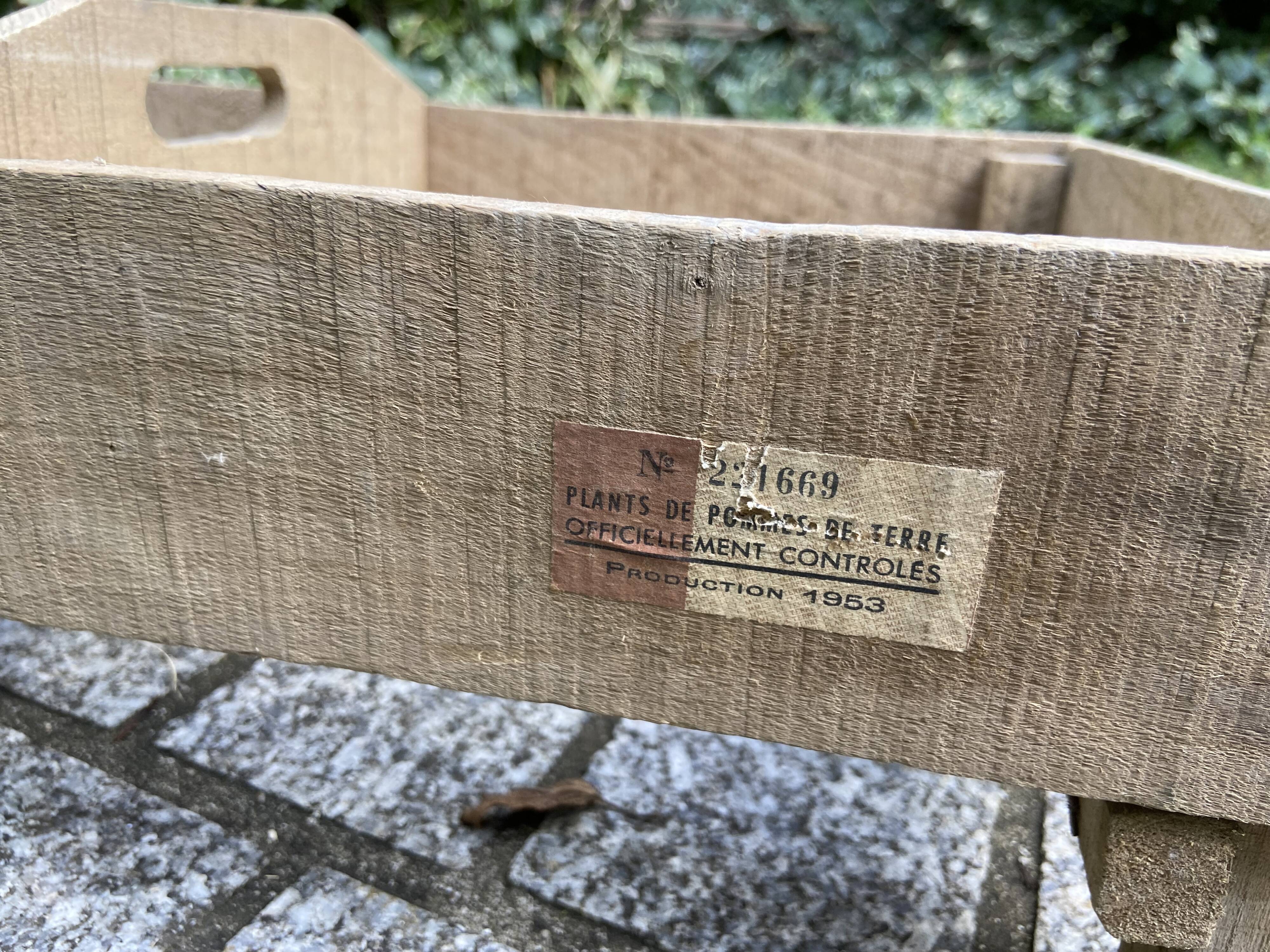 Shelf wooden box primeur decorative top